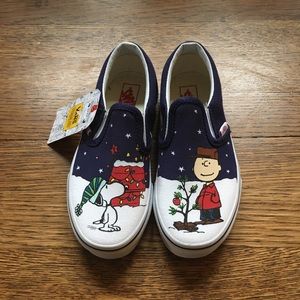 Vans kids Christmas Peanuts Shoes